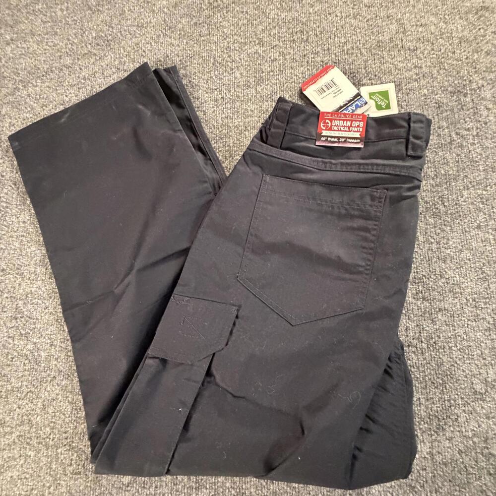 LA Police Gear Urban Ops Tactical Cargo Pants 40" by 30" Inseam‎ #836